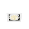 Encastré de plafond KADUX simple 3000 K DALI 2 Touch 30° blanc - SLV - 1008567