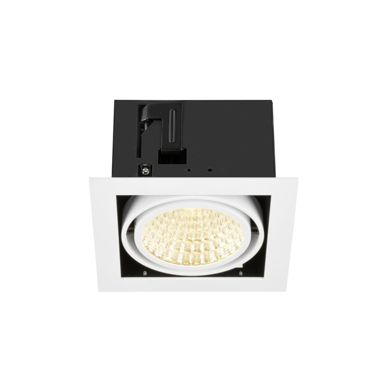 Encastré de plafond KADUX simple 3000 K DALI 2 Touch 30° blanc - SLV - 1008567