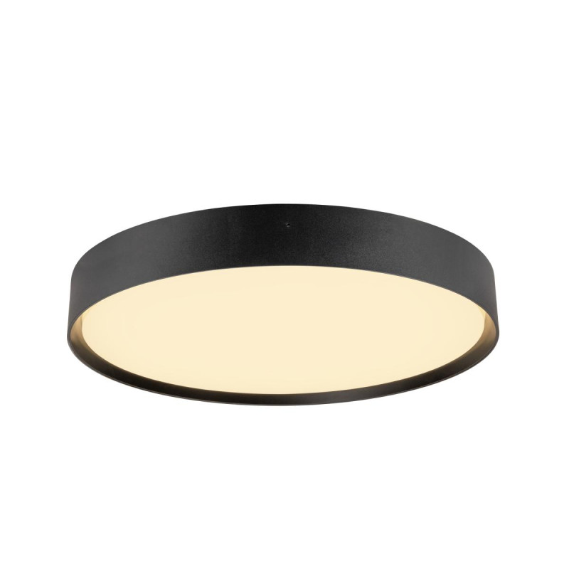Plafonnier DECONA 42 rond 2700/3000 K 23W PHASE noir - SLV - 1008582