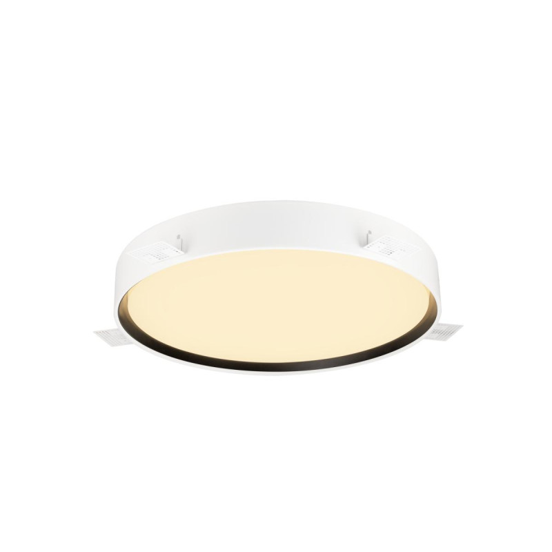 Plafonnier DECONA 42 rond 2700/3000 K 23W PHASE noir - SLV - 1008582