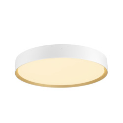 Plafonnier DECONA 42 rond 2700/3000 K 23W PHASE blanc/or - SLV - 1008583