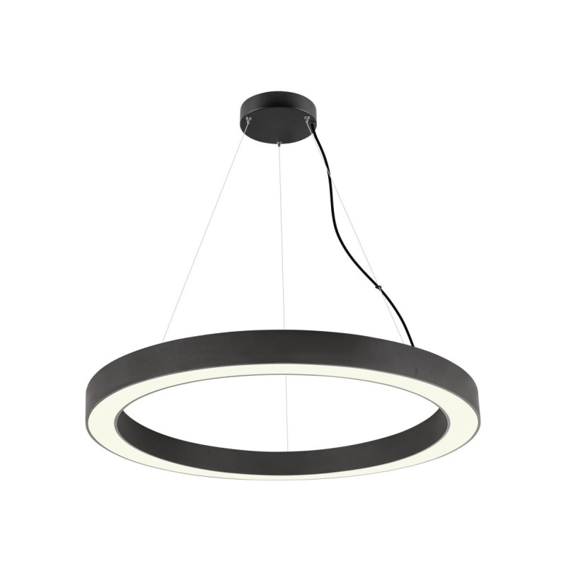Suspension MEDO® RING 90 L300 cm 3000/4000 K 110° DALI Touch noir - SLV - 1008593