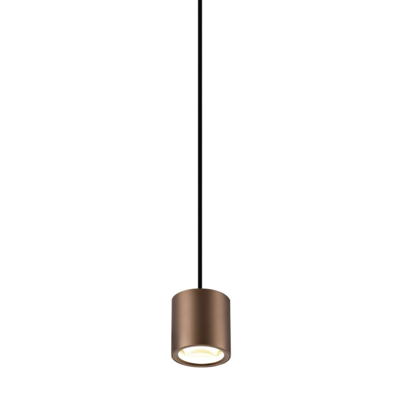 Suspension OCULUS L250 cm 2000-3000 K 100° dim to Warm PHASE cuivre foncé - SLV - 1008617