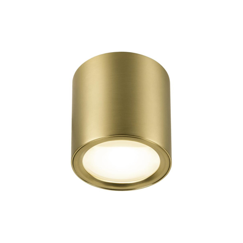 Plafonnier OCULUS rond 2000-3000K 11W dim toWarm PHASE 100° laiton - SLV - 1008619
