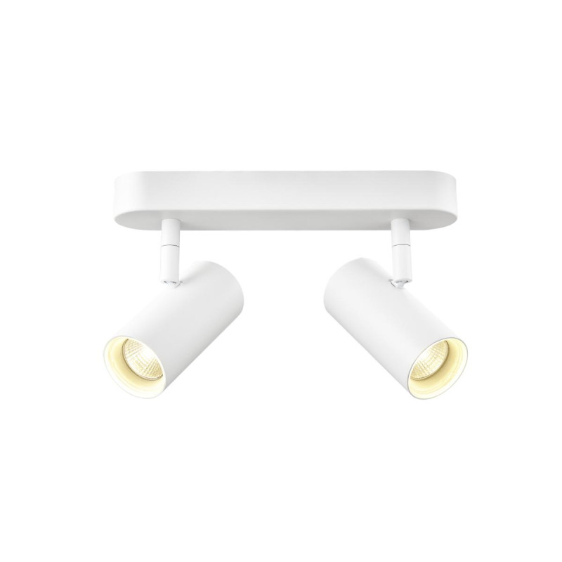 Applique et plafonnier NOBLO® double rond 2000-3000K 15W PHASE 36° blanc - SLV - 1008704