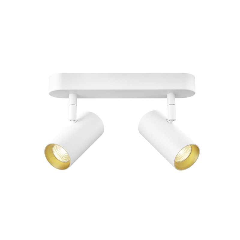 Applique et plafonnier NOBLO® double rond 2000-3000K 15W PHASE 36° blanc - SLV - 1008704