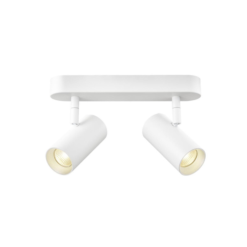 Applique et plafonnier NOBLO® double rond 2000-3000K 15W PHASE 36° blanc - SLV - 1008704