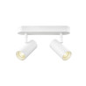 Applique et plafonnier NOBLO® double rond 2000-3000K 15W PHASE 36° blanc - SLV - 1008704
