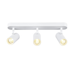 Applique et plafonnier NOBLO® triple rond 2000-3000K 22W PHASE 36° blanc - SLV - 1008705