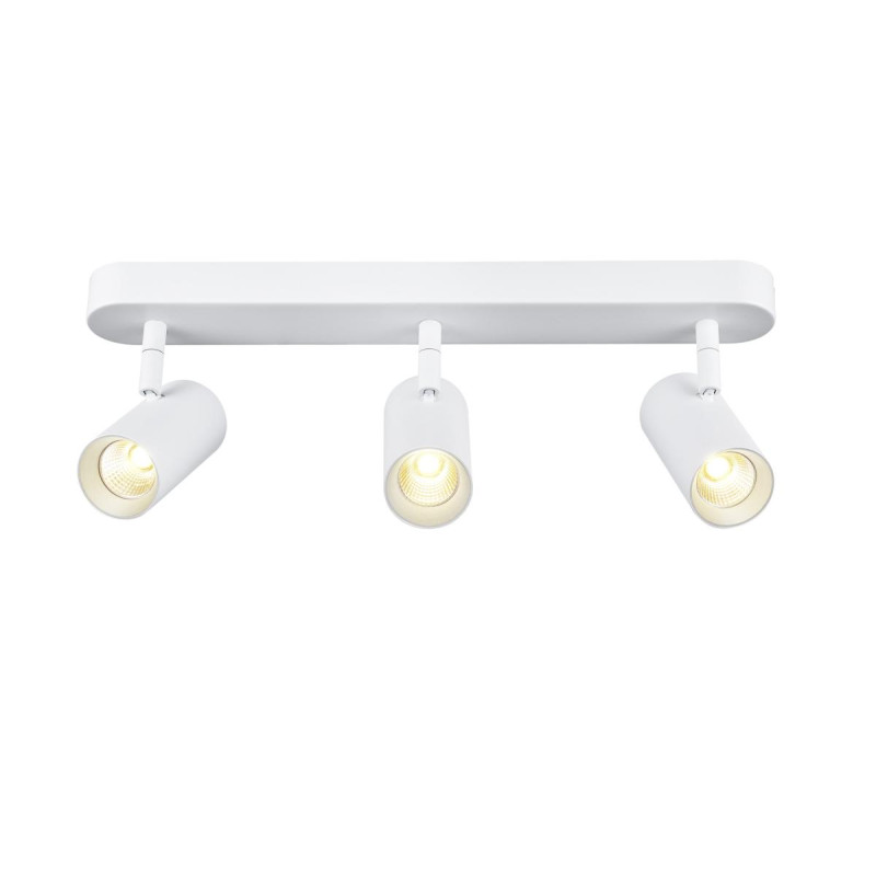 Applique et plafonnier NOBLO® triple rond 2000-3000K 22W PHASE 36° blanc - SLV - 1008705