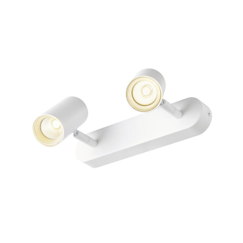 Applique et plafonnier NOBLO® double rond 3000 K 12W PHASE 32° blanc - SLV - 1008710