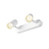 Applique et plafonnier NOBLO® double rond 3000 K 12W PHASE 32° blanc - SLV - 1008710