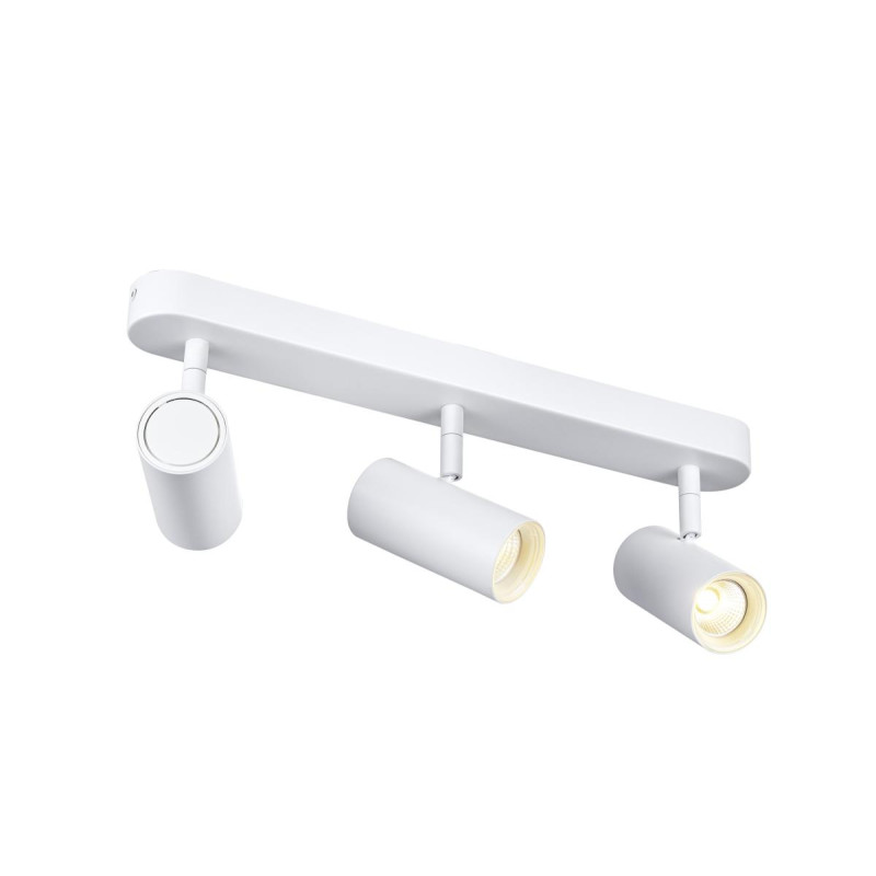 Applique et plafonnier NOBLO® triple rond 3000 K 19W PHASE 32° blanc - SLV - 1008711