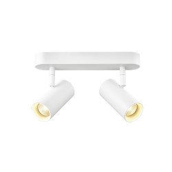 Applique et plafonnier NOBLO® double rond 2700 K 12W PHASE 32° blanc - SLV - 1008716