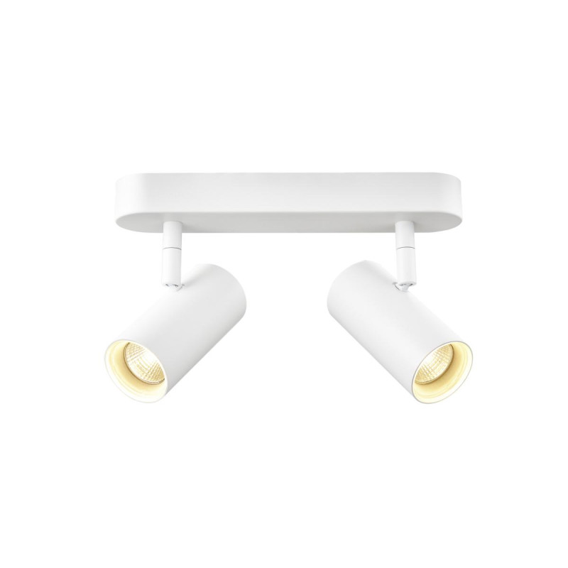 Applique et plafonnier NOBLO® double rond 2700 K 12W PHASE 32° blanc - SLV - 1008716