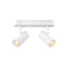 Applique et plafonnier NOBLO® double rond 2700 K 12W PHASE 32° blanc - SLV - 1008716