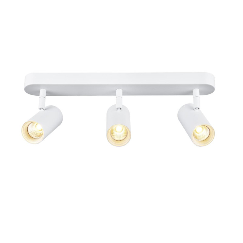 Applique et plafonnier NOBLO® triple rond 2700 K 19W PHASE 32° blanc - SLV - 1008717