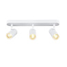 Applique et plafonnier NOBLO® triple rond 2700 K 19W PHASE 32° blanc - SLV - 1008717