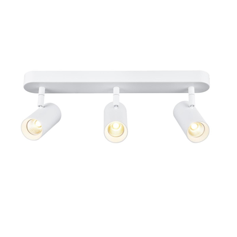 Applique et plafonnier NOBLO® triple rond 2700 K 19W PHASE 32° blanc - SLV - 1008717