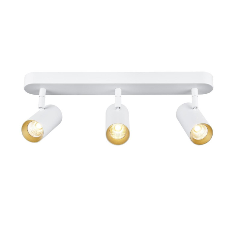 Applique et plafonnier NOBLO® triple rond 2700 K 19W PHASE 32° blanc - SLV - 1008717