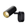 Applique et plafonnier NOBLO® simple rond 2700 K 6W PHASE 32° noir - SLV - 1008718