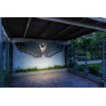 Applique murale ORDI II extérieur carré 2200/3000&nbsp;K IP65 noir bord de mer - SLV - 1008721