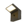 Extérieur ORDI II applique carré SENSOR IP54 2200/3000K noir bord de mer - SLV - 1008723