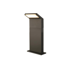 Borne ORDI II 45 carré 2200/3000&nbsp;K IP65 noir bord de mer - SLV - 1008725