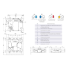 VMC double flux thermodynamique monobloc réversible 2,2kW R32 - AIRWELL
