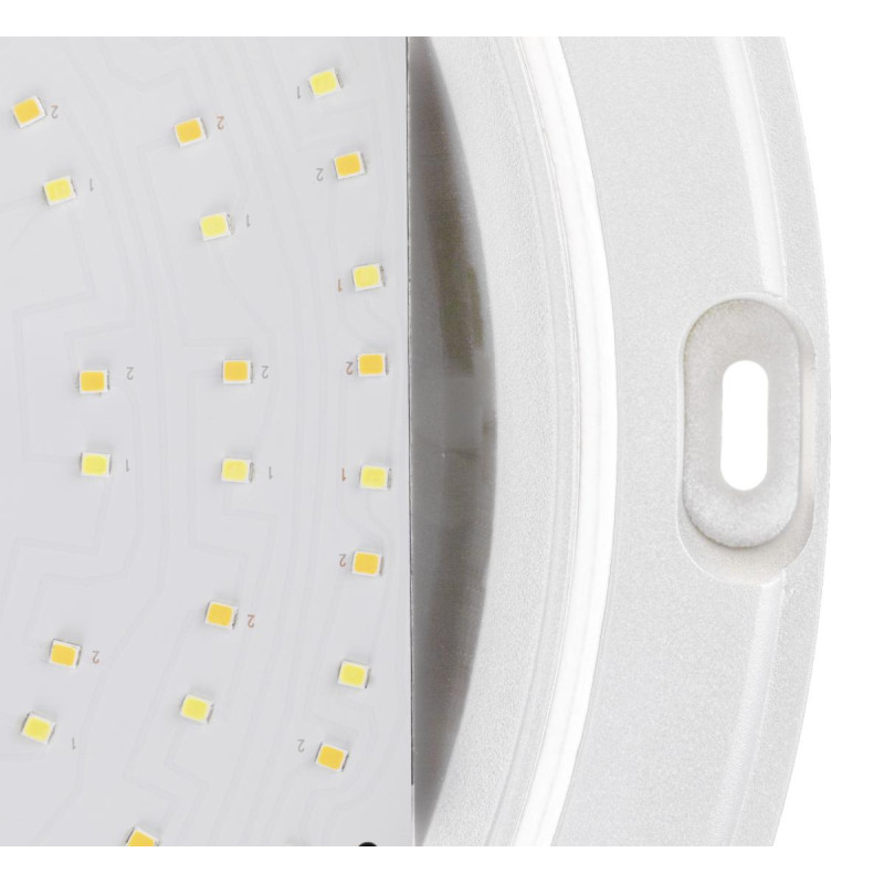 OUTDOOR BULKHEAD V 360, 20W 830/840 IP65 IK10 Sensor blanc - SLV - 1008901