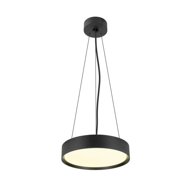 Plafonnier DECONA 30 intérieur PHASE rond 3000/4000K 17W noir - SLV - 1008918