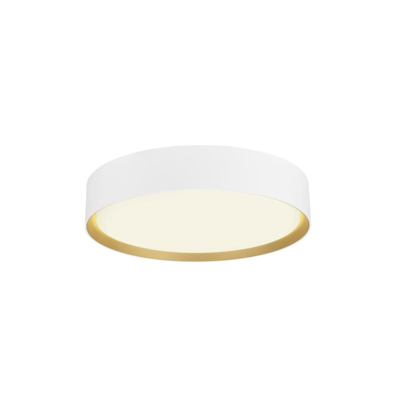 Plafonnier DECONA 30 intérieur PHASE rond 3000/4000K 17W blanc/or - SLV - 1008919