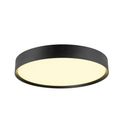 Plafonnier DECONA 42 intérieur PHASE rond 3000/4000K 23W noir - SLV - 1008922