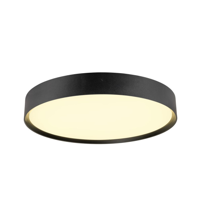Plafonnier DECONA 42 intérieur PHASE rond 3000/4000K 23W noir - SLV - 1008922