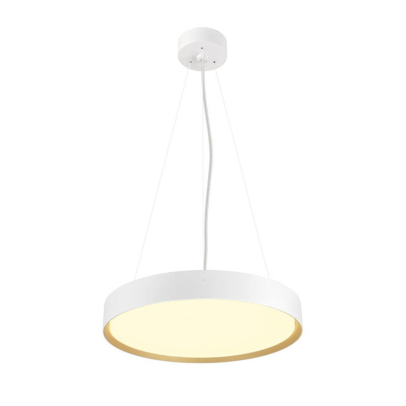 Plafonnier DECONA 42 intérieur PHASE rond 3000/4000K 23W blanc/or - SLV - 1008923