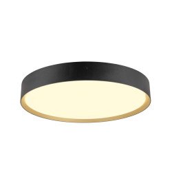 Plafonnier DECONA 42 intérieur PHASE rond 3000/4000K 23W noir/or - SLV - 1008924
