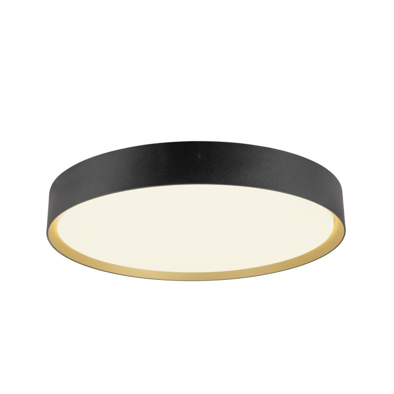 Plafonnier DECONA 42 intérieur PHASE rond 3000/4000K 23W noir/or - SLV - 1008924