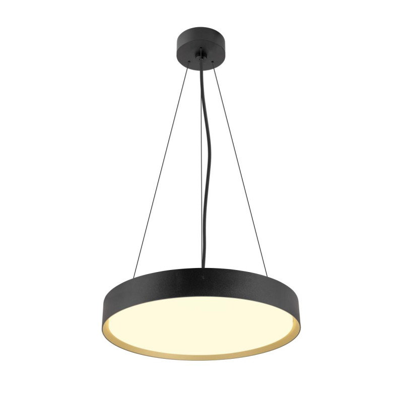Plafonnier DECONA 42 intérieur PHASE rond 3000/4000K 23W noir/or - SLV - 1008924