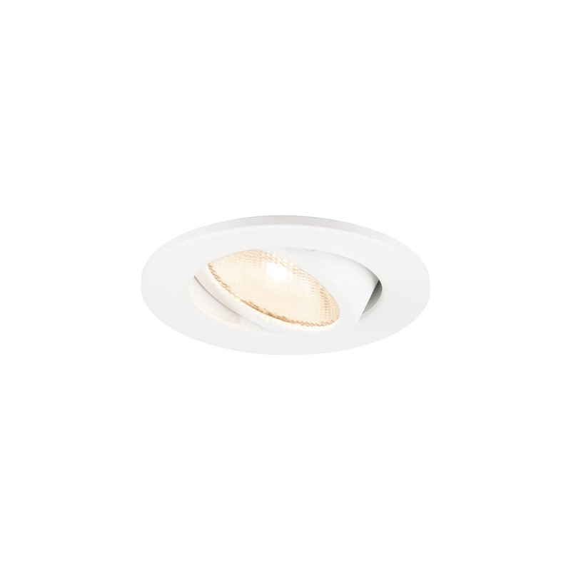 Spot encastré NEW TRIA® 45 intérieur simple rond LED 2700K 24° 4W blanc - SLV - 1009002