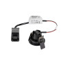 Spot encastré NEW TRIA® 45 intérieur simple rond LED 2700K 24° 4W noir - SLV - 1009003