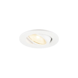 Spot encastré NEW TRIA® 45 intérieur simple rond LED 3000K 24° 4W blanc - SLV - 1009004