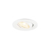 Spot encastré NEW TRIA® 45 intérieur simple rond LED 3000K 24° 4W blanc - SLV - 1009004