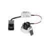 Spot encastré NEW TRIA® 45 intérieur simple rond LED 3000K 24° 4W blanc - SLV - 1009004