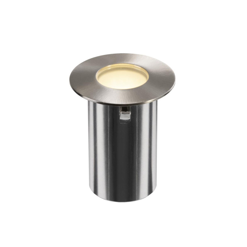 Encastré de sol TRAIL-LITE® 60 simple 3000K IP67 rond inox/aluminium - SLV - 1008842