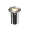 Encastré de sol TRAIL-LITE® 60 simple 3000K IP67 rond inox/aluminium - SLV - 1008842