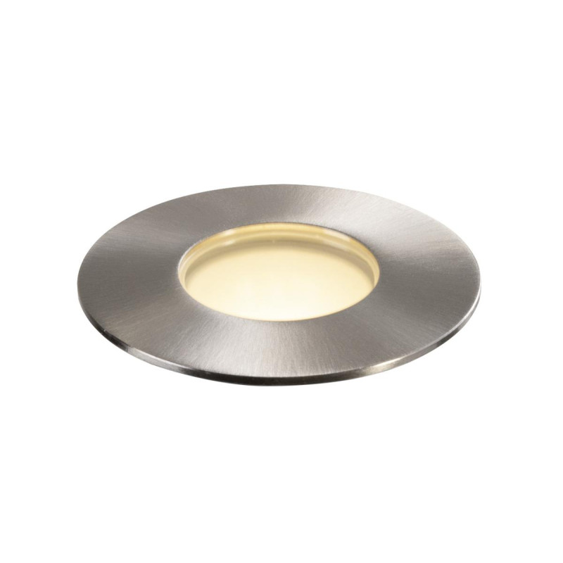 Encastré de sol TRAIL-LITE® 60 simple 3000K IP67 rond inox/aluminium - SLV - 1008842