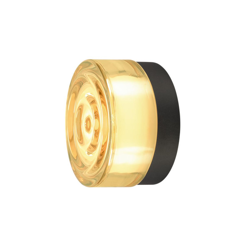 Applique et plafonnier CYFT WAVE 2700/3000/4000 K 65 W PHASE noir/orange - SLV - 1008941