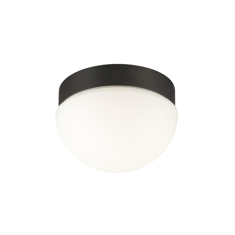 Plafonnier et applique en saillie CYFT DOME 27/3/4K 65 W PHASE noir/opale - SLV - 1008944