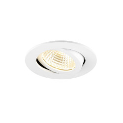 Encastré de plafond NEW TRIA® 68 PHASE AIRTIGHT rond 3000 K 75 W blanc - SLV - 1009022