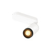 Plafonnier GRIP! L cylindrique 6W QPAR51 blanc/noir - SLV - 1009092